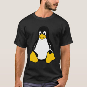 Linux Tux Penguin Open Source Nerd Geek T-Shirt