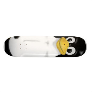 Linux "Tux" Penguin Skateboard