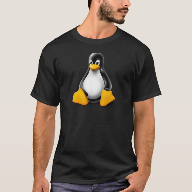 Linux Tux the Penguin T-Shirt (Front)