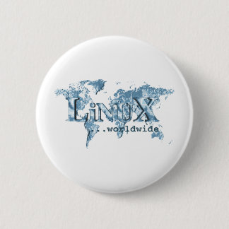 Linux Worldwide 6 Cm Round Badge