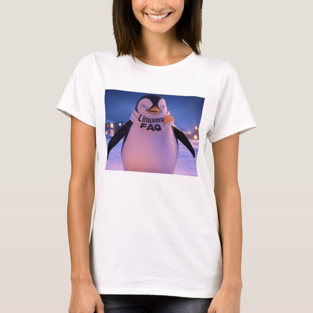 Linuxers FAQ T-Shirt (Front)
