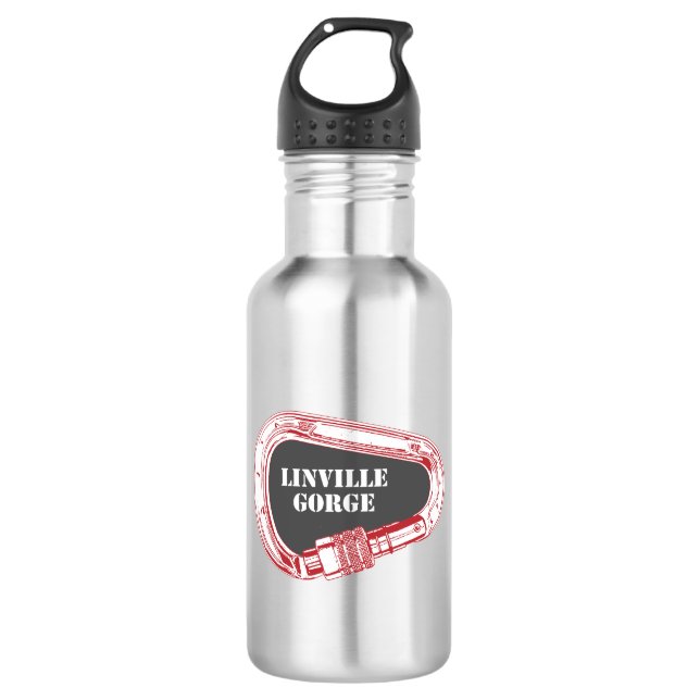 Linville Gorge Climbing Carabiner 532 Ml Water Bottle (Front)