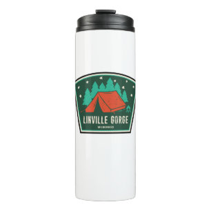 Linville Gorge Wilderness North Carolina Camping Thermal Tumbler
