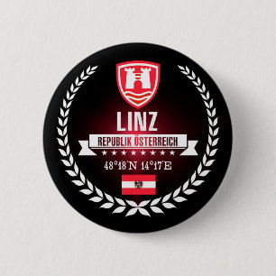 Linz 6 Cm Round Badge