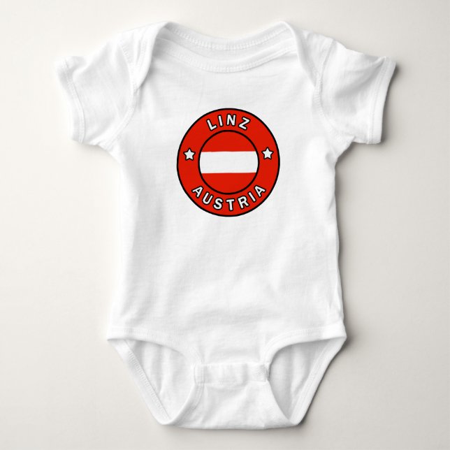 Linz Austria Baby Bodysuit (Front)