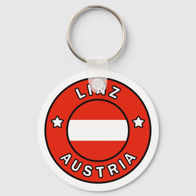 Linz Austria Key Ring (Front)