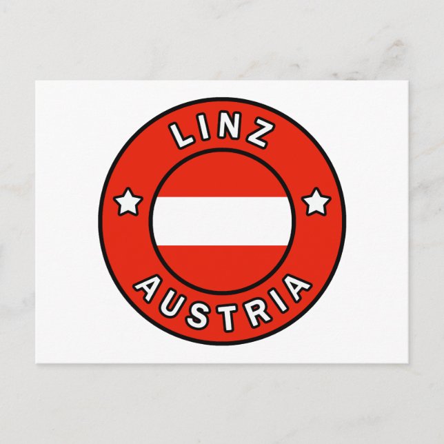 Linz Austria Postcard (Front)