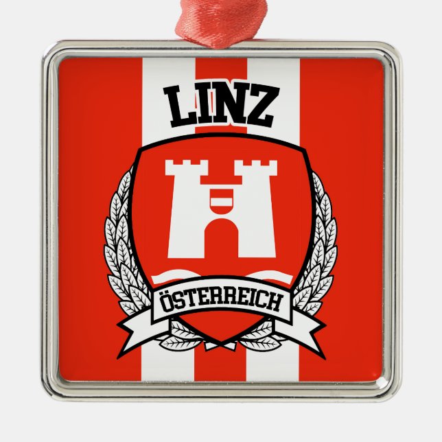 Linz Metal Tree Decoration (Front)