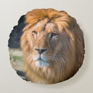 Lion 013 round cushion