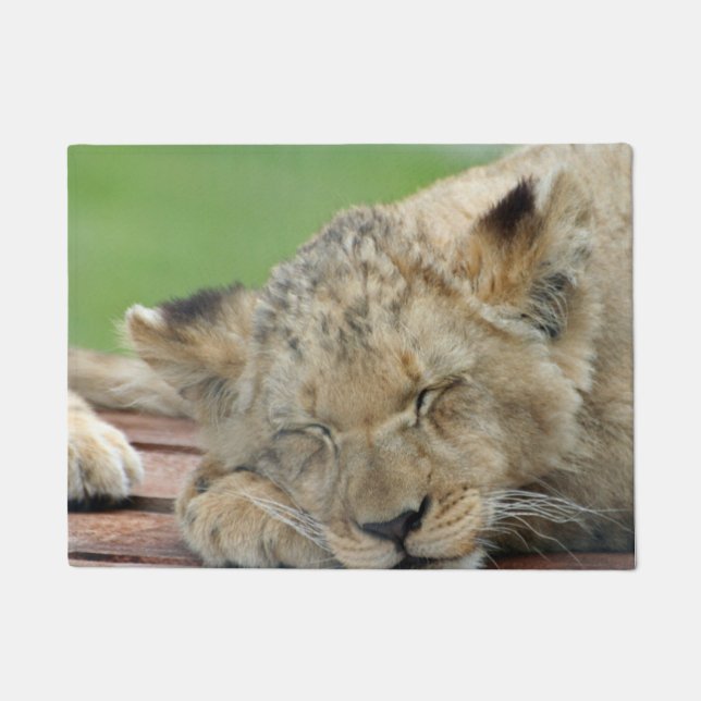 Lion 014 doormat (Front)