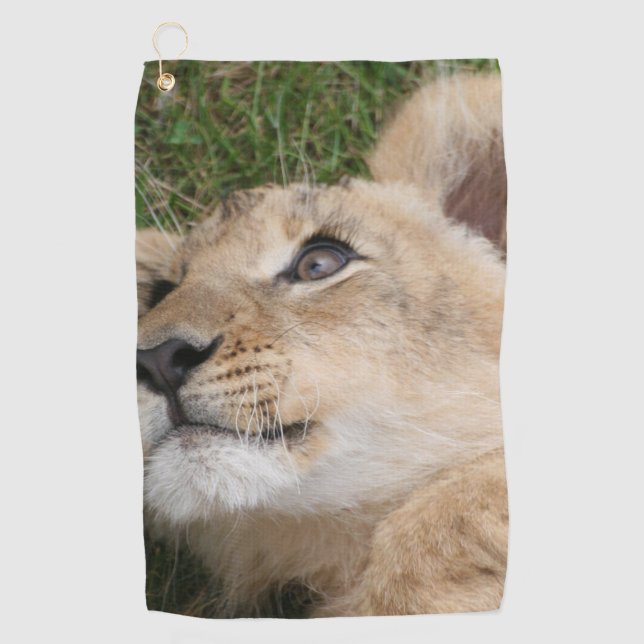Lion 022 golf towel (Front)