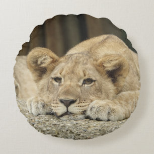 Lion 040 round cushion