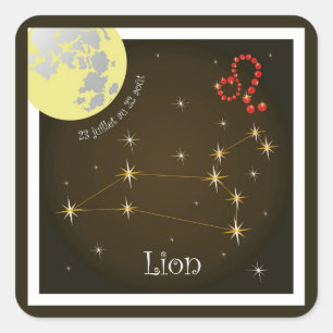 Lion 23 juillet au 22 août sticker