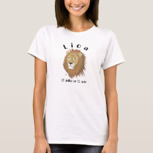 Lion 23 juillet au 22 août T-shirt