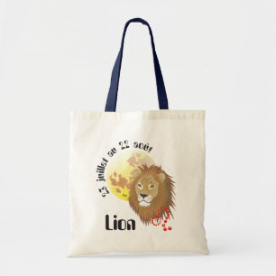 Lion 23 juillet outer 22 août Sac Tote Bag