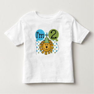 Lion 2nd Birthday T-shirts and Gifts