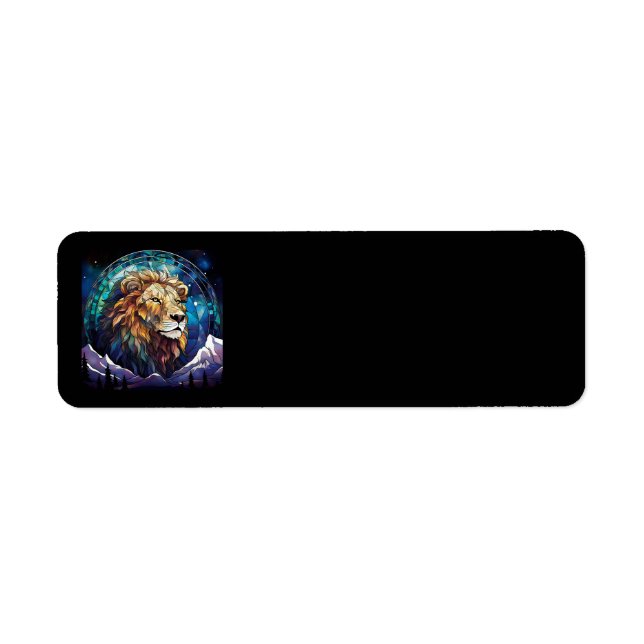 Lion Address Labels (Front)