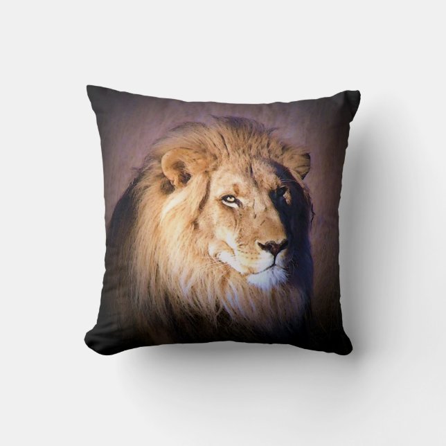 Lion American MoJo Pillow (Front)