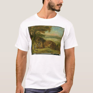 Lion and Alligator, 1863 T-Shirt