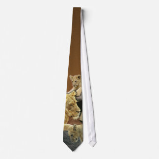 Lion and Cubs Tie
