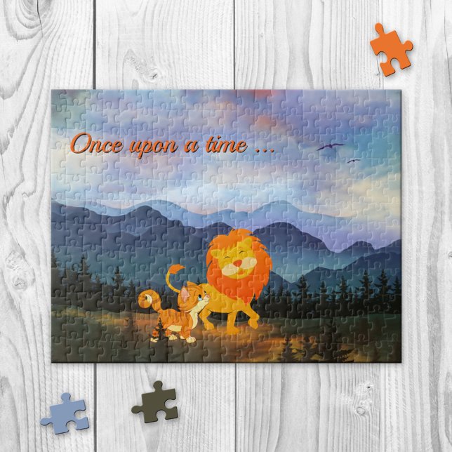 Lion and Kitty Fantasy Fairy Tale Puzzle (Creator Uploaded)