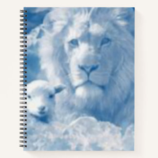 Lion and Lamb Clouds Notebook