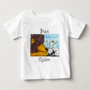 Lion and Lamb Gentle Peace Baby T-Shirt