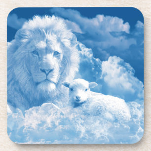 Lion and Lamb in the Clouds Coaster