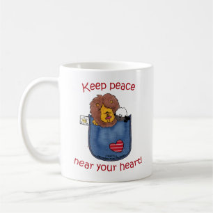 Lion and Lamb pocket pals Coffee Mug