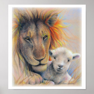 Lion and Lamb, Poster