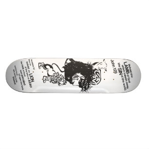 Lion and Lamb Skateboard
