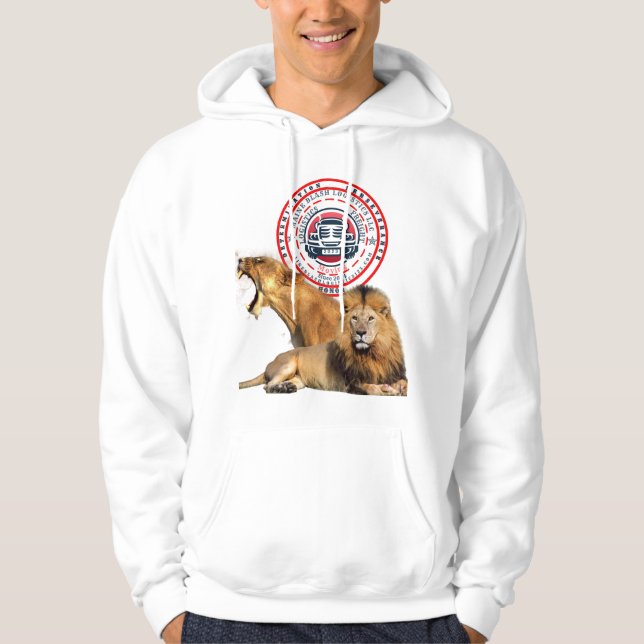 LION AND LIONESS PERTECTION HOODIE (Front)