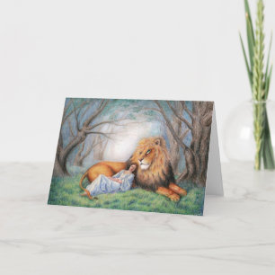 Lion and Me Card