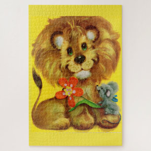 lion and mouse jigsaw puzzle