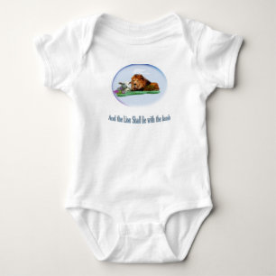 Lion and the Lamb Baby Bodysuit