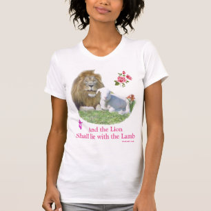 Lion and the lamb Bible verse T-Shirt