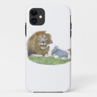 Lion and the Lamb christian art