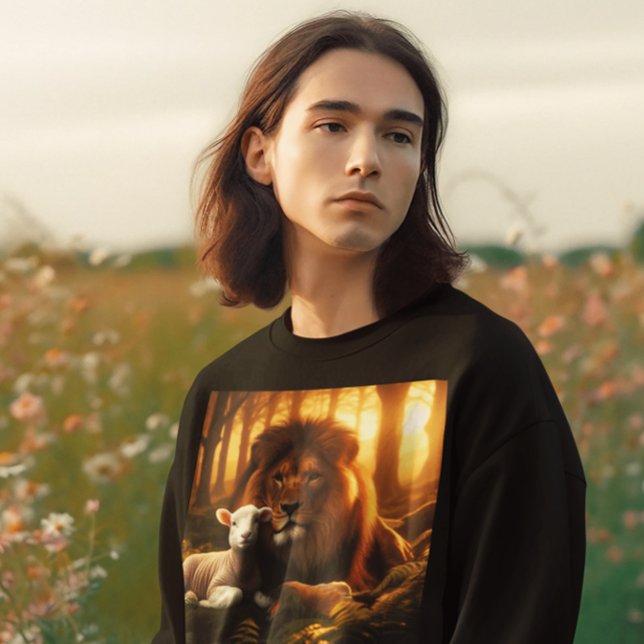 LION AND THE LAMB CHRISTIAN T-SHIRTS (Creator Uploaded)