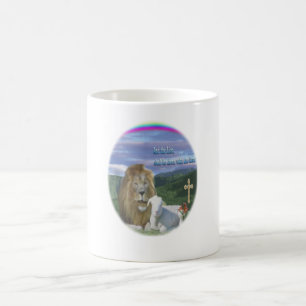 Lion and the Lamb Coffee Mug