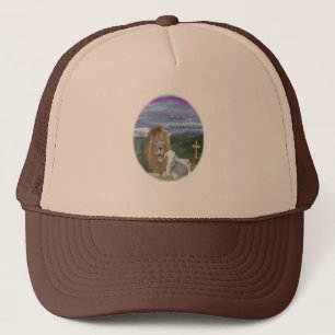 Lion and the Lamb Trucker Hat