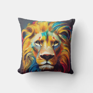Lion  Animal Discovery Adventure Nature Planet  Cushion