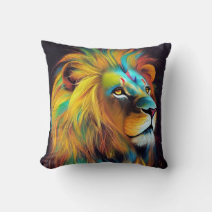 Lion  Animal Discovery Adventure Nature Planet  Cushion