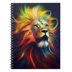 Lion Animal Discovery Adventure Nature Planet Notebook