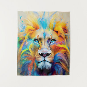 Lion  Animal Discovery Adventure Nature Planet  Tapestry