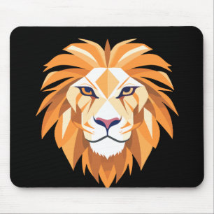 Lion Animal Freedom World Wildlife Wonder Vector Mouse Pad