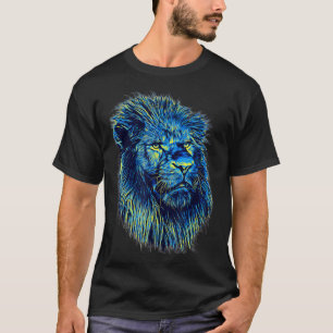 Lion Animal, King Novel Design For Wildlife, Natur T-Shirt