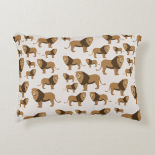Lion Animal Pattern  Decorative Cushion