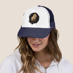 Lion Animal Vie Sauvage Jungle Nature Afrique Trucker Hat