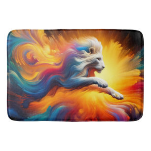 Lion Art Bath Mat