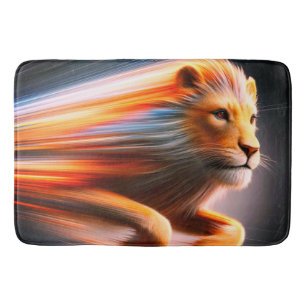 Lion Art Bath Mat